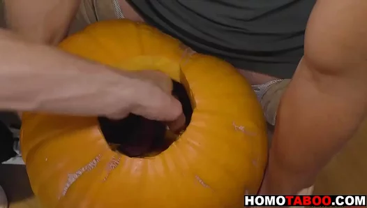 Halloween Heat: Stepbros Secret Bareback Encounter Behind Her Back – 18+