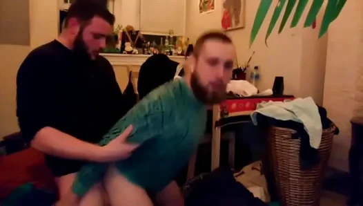 Bearded Beast Craves Rough Sex: Steamy Bareback Encounter Explodes – 18+