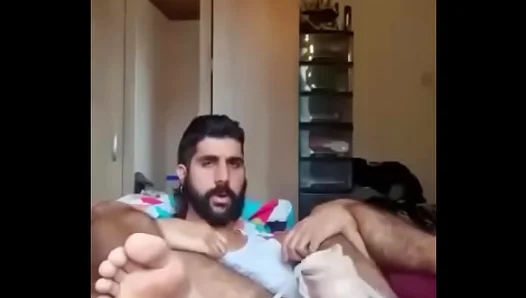 Bearded Beast Fucks Himself Raw With Huge Toys – Hard Gay Workout Fun 18+