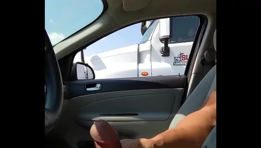 Truckers Secret Craving Exposed: Solo Drive Becomes Hot Voyeur Play – XXXTapes 18+