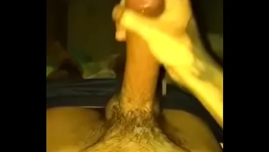 Horny Hairy Teen Moans Loud While Jerking Off to Giant Dick Strokes – 18+