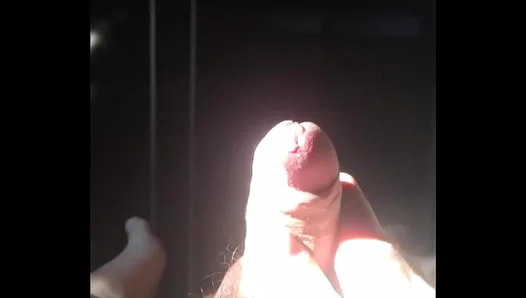 Begging for More: Horny Guy Jerks Off, Drooling Over Massive Cock – 18+