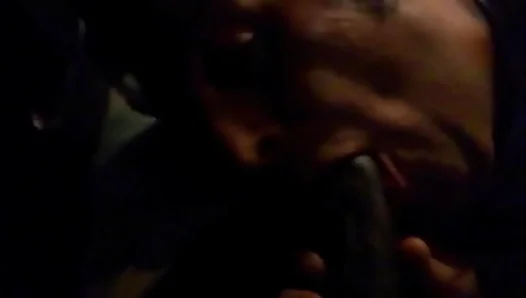 Blowjob Paradise: Steamy Interracial Encounter in a DIY Pleasure Den – 18+
