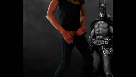 Batmans Steamy Solo Workout: Pure Muscle Domination Fantasies – GayPorno 18+