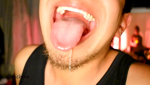 Spit-Slicked Passion: Latino Hotties Swap Deep-Throat Blowjob Fun – XXXTapes 18+