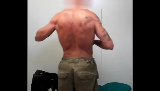 Chiseled Beast JERKS OFF in Steamy Gym Shower — Pure Muscle Masturbation Madness 18+