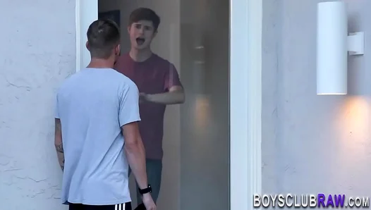 Twink Twins Go Wild: Rimming, Deepthroat Bareback Action – GayAction 18+