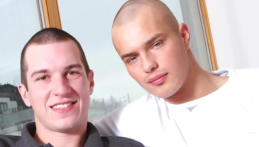 Smooth Skin, Fiery Lust: Shaved Studs Share Steamy Blowjobs – GayPornHeat 18+