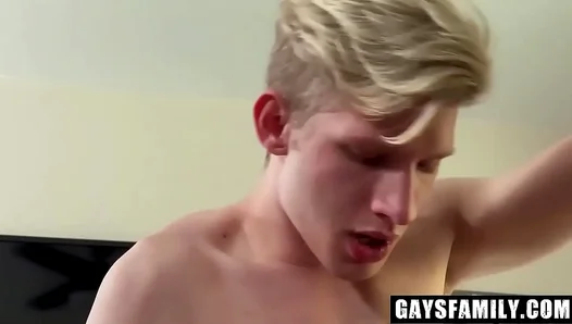 Stepdads Thick Cock Stretches His Horny Stepsons Virgin Ass – GaysFamily