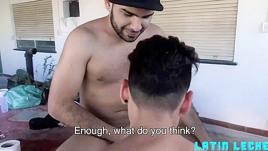 Latin Fire: Hot Tryst Between Hung Latino Studs in Sensual Three-Way – XXX