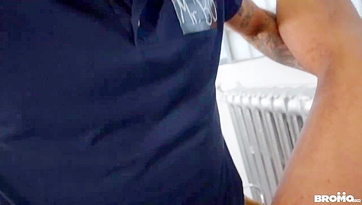 Bo Sinn Dominates: Raw Lust Consumes Suited-Up Trent King – Steamy Gay Encounter
