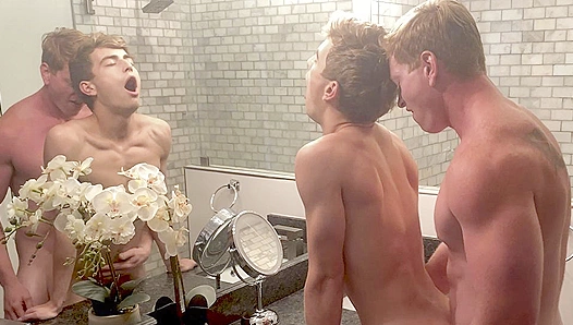 Brothers-in-Lust: Kyle Connors Jesse Bolton Jack Off Then Fuck Hard – 18+