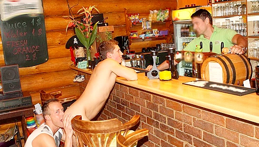 Public Heat: Lukas Pribyl David Coopers Steamy Secret Hookup – BarBangers 18+