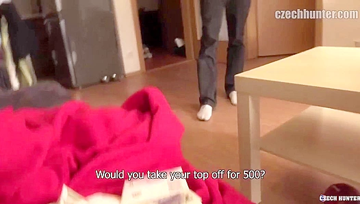 Timid Czech Boy Gets Paid to Ride Huge Cock Hard – Steamy Gay Cash Scene