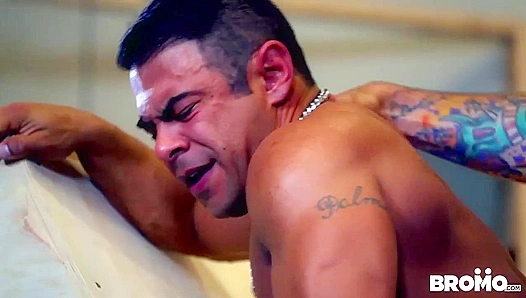 Big Beefy Latino Daddy Dominates Tight White Boy — Hardcore Ass Riding Action