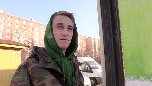 Long Legs Spread Wide as He Gets Pounded by a Horny Stranger – POV Gay Sex Action