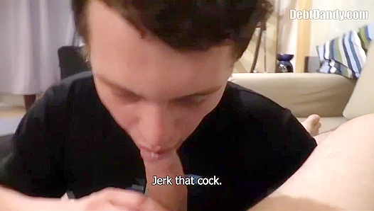 Slim Twink Gets Facial After Intense POV Fuck Session – DebtDandy