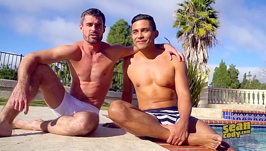 Asher Rides Deep: Hot Latino Mounts Massive Mature White Dick – SeanCody