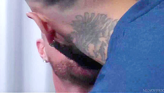 Bald Bear Dominates Ride — Inked Stud Takes It Deep – PrideOriginals