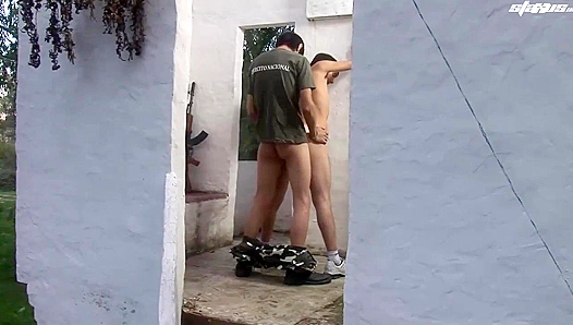 Hardcore Military Domination: Fucks Tight Virgin Boy Raw – GayXXX 18+