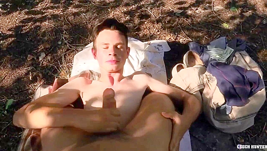 Czech Cutie Takes Hard Ride on Massive Throbber – Steamy Prague Action – XXXGay