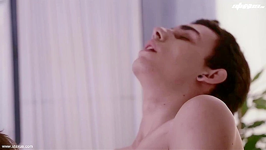 Milan Sharps Rough Fuck Ends With Oscar Hart Covered in Cum – Gay XXX