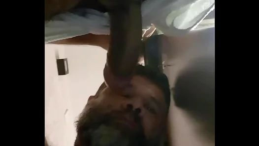 Pirocudo Downs Caipirinha Before Deep-Throating Cock in Steamy Gang Bang – 18+