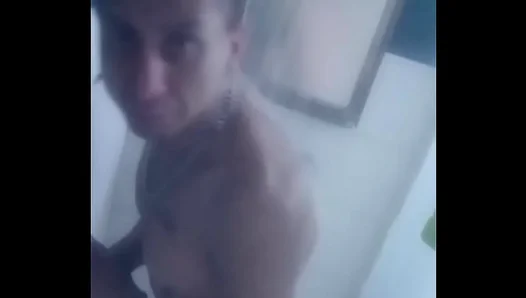 Steamy Shower Sessions: Hot Guys Swap Blows Bust Cums – 18+