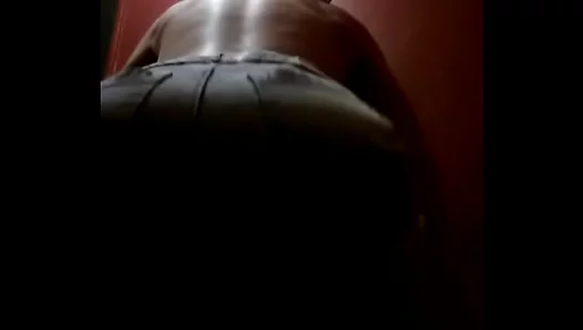 Latin stud in sheer shorts teases tight ass—POV worship gets steamy hot