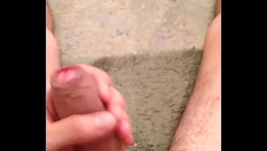 Hot Solo Session: Gorgeous Guy Cums Hard Across the Floor – Steamy Masturbation Madness
