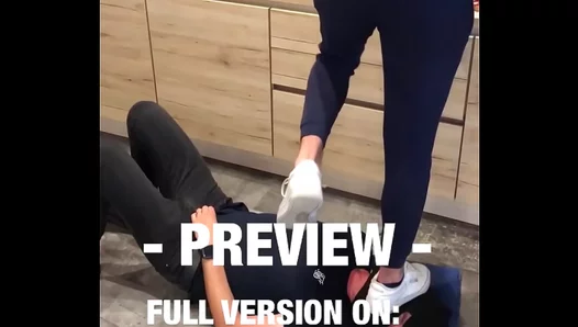 Crushed by Reeboks: Barely Legal Foot Worship Sock-Scented Sin – TinyGays 18+