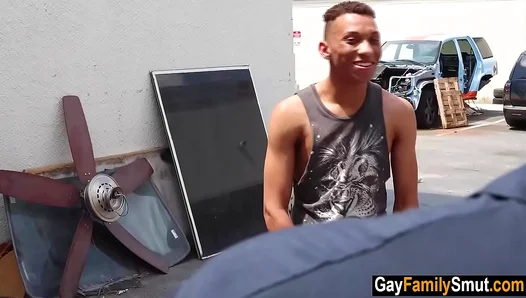Stepson Tempts Studly Mechanic StepDad: Steamy Forbidden Affair – HotTaboos 18+