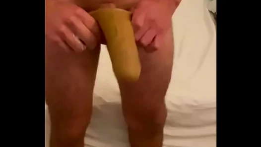 Fucking Himself Wide Open: Huge Dildo Ride to Pure Pleasure – 18+