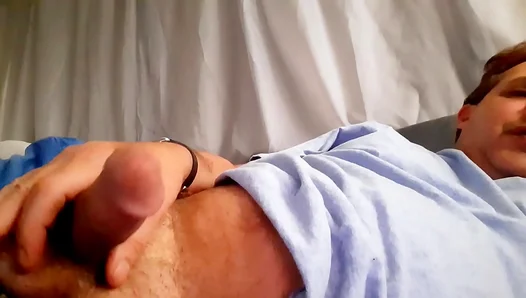 Waking Up Horny: Cory Bernstien Jerks Off Covers Himself Live – NaughtyLuxury 18+