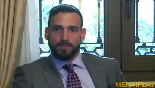 Suit Up for Pleasure: Enzo Takes Darius Hard in Steamy Office Fuck Session – 18+