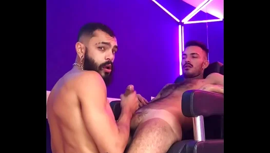 Steamy Clipper Session Turns Horny: Murillos Barber Shop Fantasy – 18+