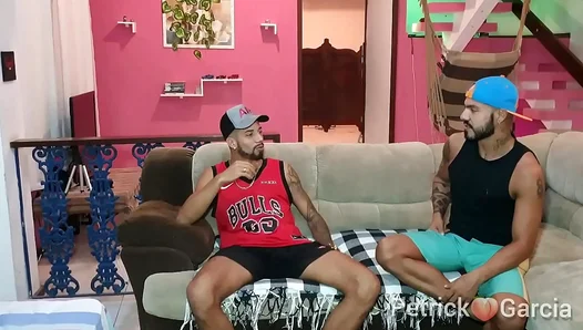 Brazilian Beast Rides Hard: Tattooed Muscle Daddy Takes Charge On Couch – 18+