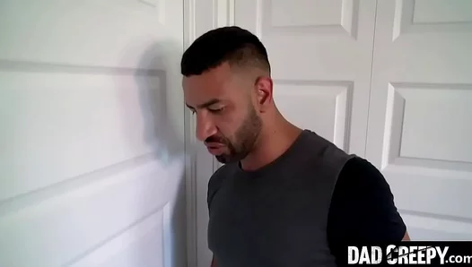 Stepdad Takes Control: Claiming His Younger Stepsons Virgin Ass – 18+