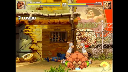Craig Takes On Sagat In A Hot, Muscle-Fueled Gay Battle – MUGEN HEAT 18+