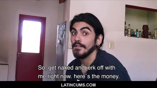 Latin Stud Tempted for Cash — Wild Bareback Ride from Behind – POV Action