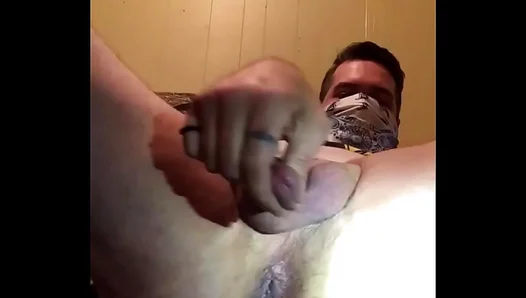 Moaning Hard: Deep Thrusts of Thick Cock Stretch Him Wide – Gay Solo Ride 18+