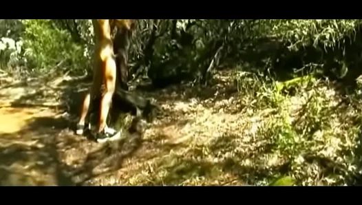 Eager Young Stud Moans Loudly While JERKING OFF Outdoors – 18+