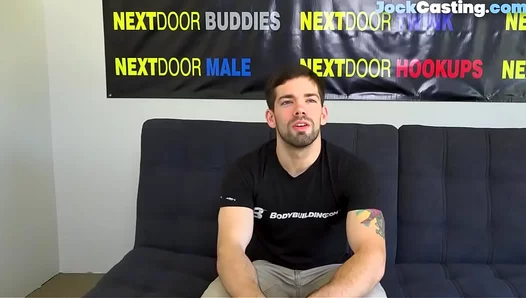 Hunk Jerks His Thick Pole During Intense Audition Scene – GayAuditions 18+