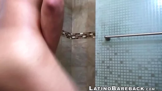 Roman Blakes Steaming Solo Show – Hot Latino Shower Pleasure – 18+