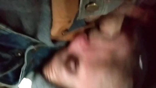 Back by Popular Demand: Intense Deepthroat Blowjob Creampie Finale in Car – Screaming