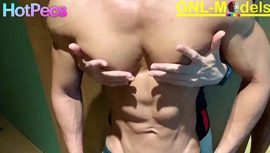 Asian Muscle God Ignites Passion With Hot Nipple Play Pec Worship – 18+