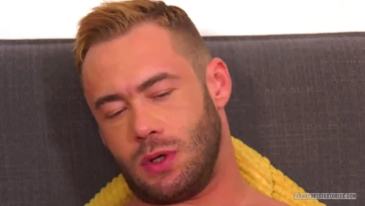 Craving Release: Buff German Stallion JERKS OFF Thick Load Solo – GayMuscleX 18+
