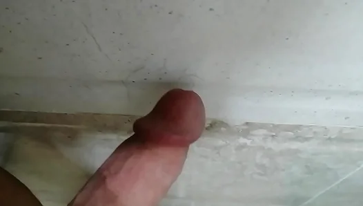 Arab Stallion Blasts Huge Load Against the Wall – Hot Gay Sex Scene