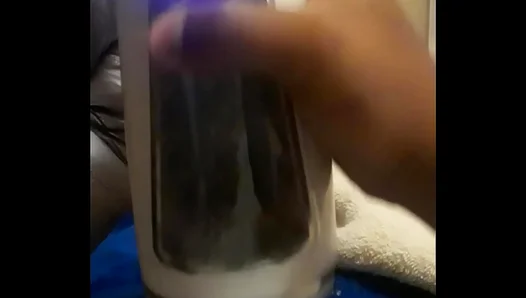 Alex Loses Himself in a Steamy Massage Cup Session – Mind-Bending Solo Pleasure –