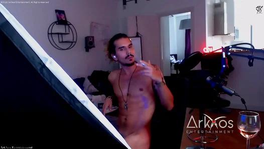 Sweat-Glistened Swedish God Rubs Oiled Muscle for Horny Solo Show – 18+
